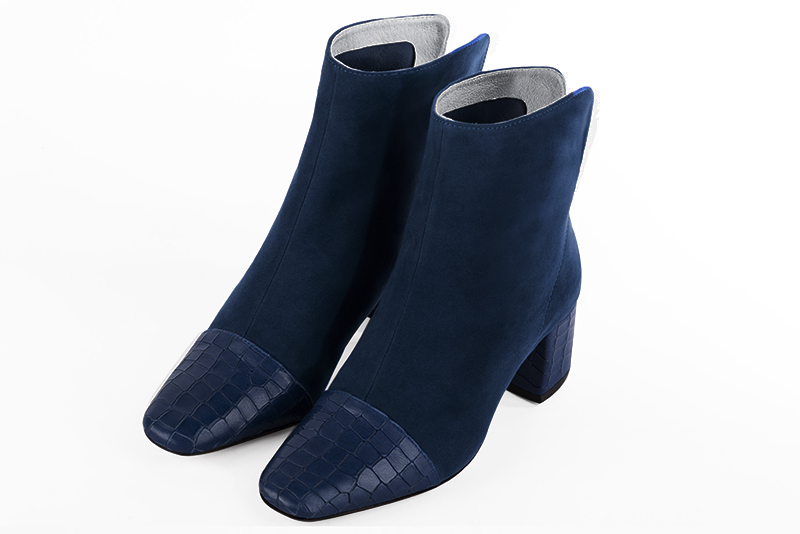 Dark hot sale navy booties